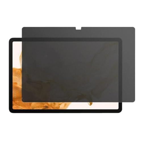 Tcl Tab 10 Fhd 10.1 İnç ile Uyumlu Hayalet Ekran Koruyucu, Yandan Görünmeyen Anti-Spy Gizlilik (Privacy) Koruması, 9H Temperli Nano Kırılmaz Esnek Cam, Parlama ve Parmak İzi Önleyici