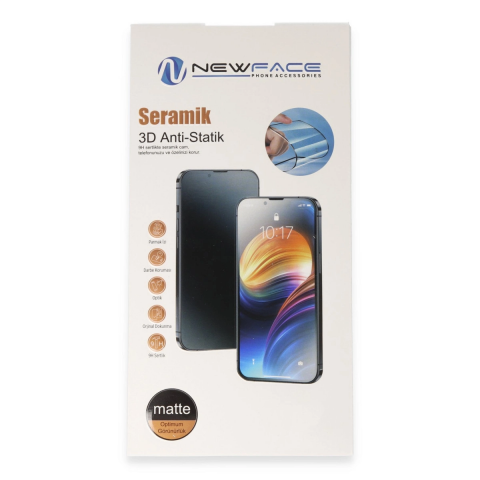 Samsung Galaxy S24 3d Antistatik Mat Seramik Nano Ekran Koruyucu