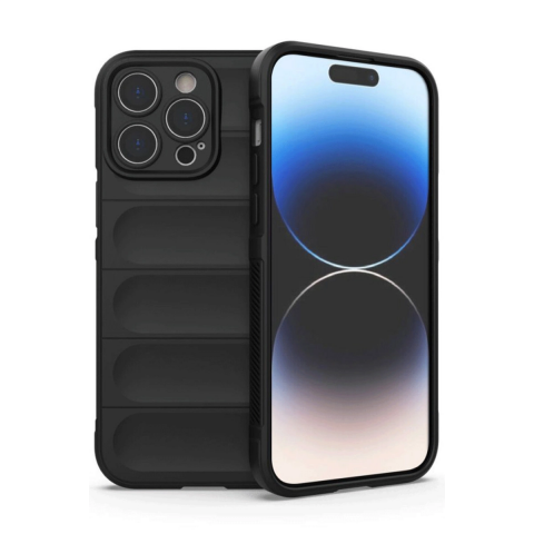 Apple İphone 14 Pro Max Kılıf Optimum Silikon - Siyah