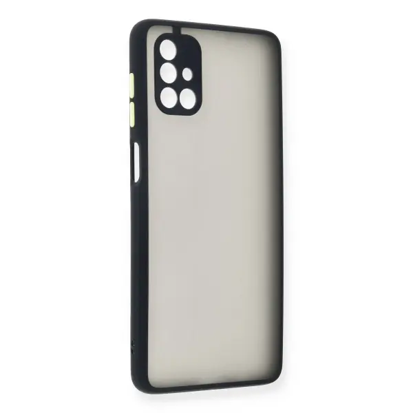 Samsung Galaxy M51 Kılıf Montreal Silikon Kapak - Lacivert