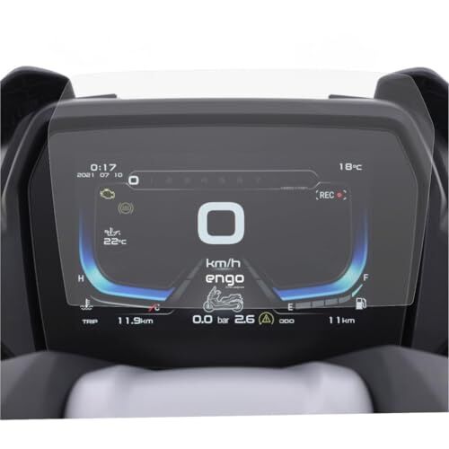 Voge SR4 7 inç Gösterge Paneli için Mat 9H Nano Ekran Koruyucu