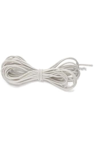Krem Renk 5 Metre 2 mm Yuvarlak Lastik