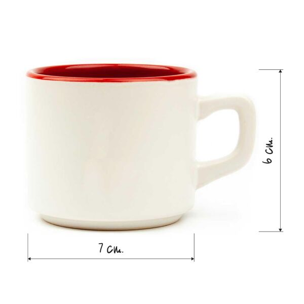 Papatya Buketi Beyaz Venüs Kupa, Hediyelik Kupa Fincan Mug