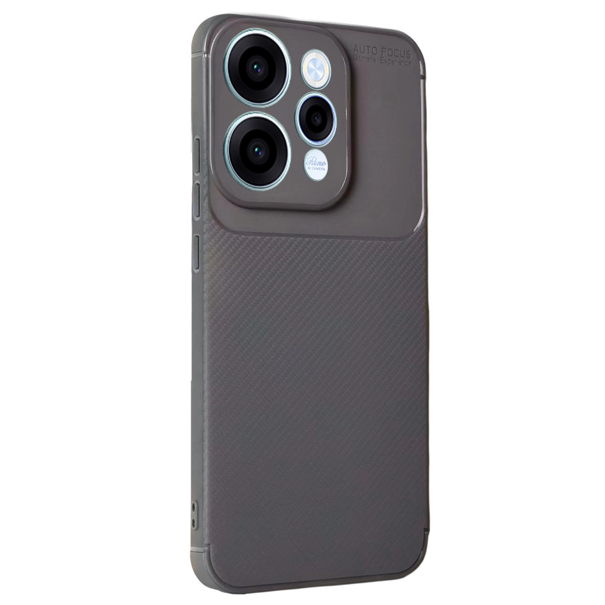 Oppo Reno 15 Auto Focus Karbon Kapak - Gri