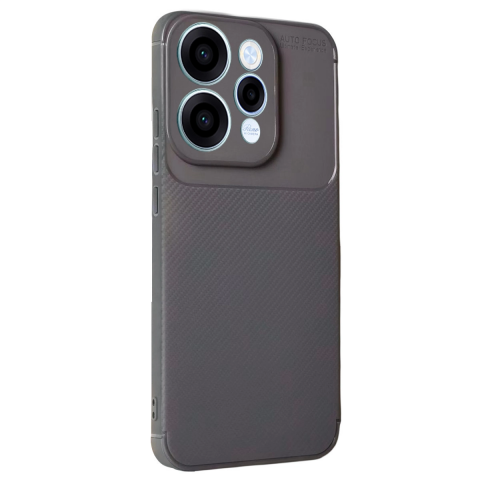 Oppo Reno 15 Auto Focus Karbon Kapak - Gri