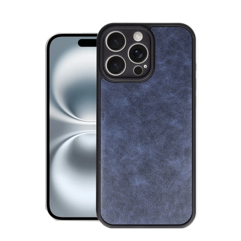 Apple İphone 16 Pro Kılıf Aras Deri Kapak - Lacivert