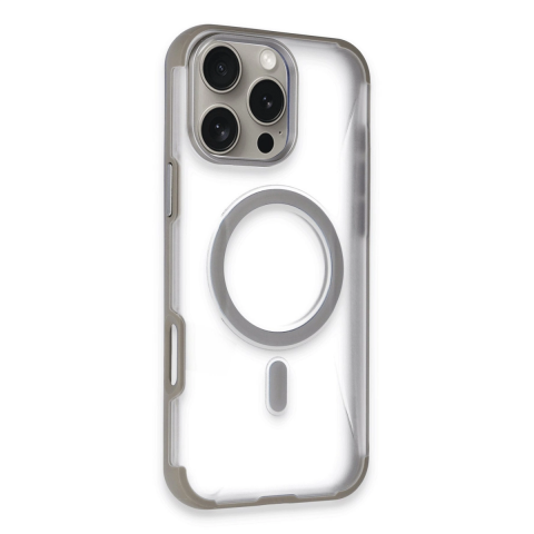 Joko Apple İphone 16 Pro Max Hilton Magsafe Kapak - Titan Gri