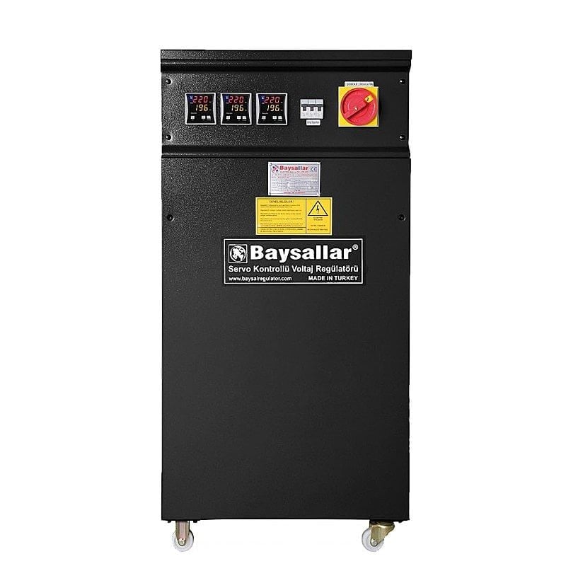 Baysallar Servo Regülatör 120 Kva Trifaze Korumalı