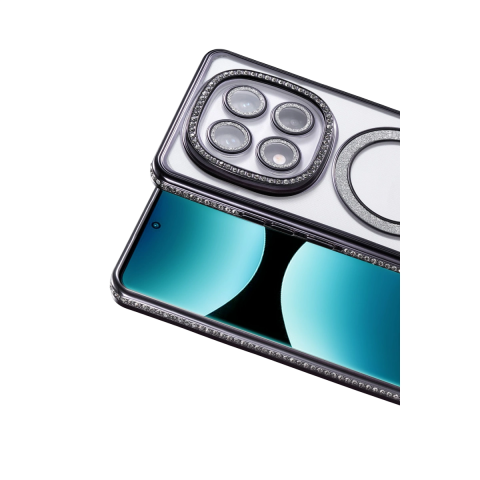 Xiaomi Redmi Note 15 Pro 5g Joke Simli Magneticsafe Kılıf - Siyah