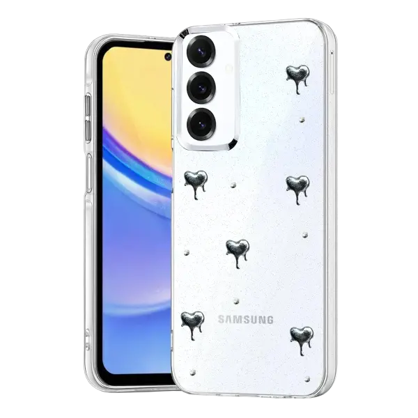 Samsung Galaxy S25 FE Fiyonk Desenli Kapak - Desen 1