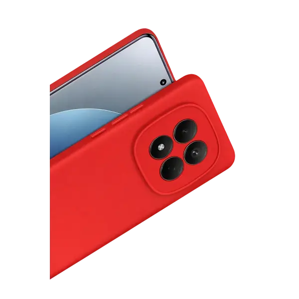 Xiaomi Redmi Note 15 4G First Silikon - Kırmızı
