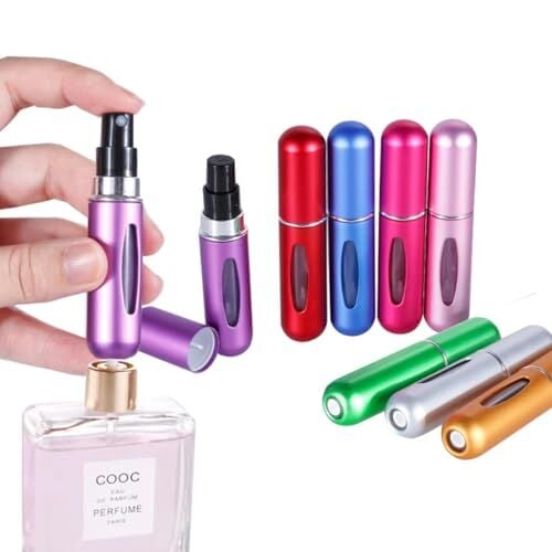 14515 Doldurulabilir Mini Cep Parfüm Şişesi 5 ML