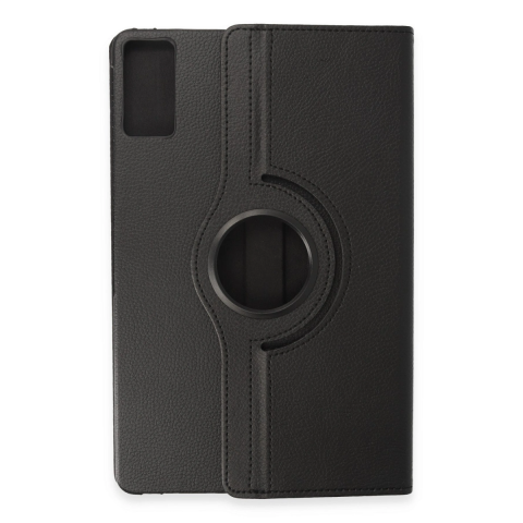 Xiaomi Redmi Pad Se Kılıf 360 Tablet Deri Kılıf - Siyah
