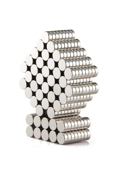 100 Adet 6X1,5 Mm Yuvarlak Neodyum Mıknatıs Magnet