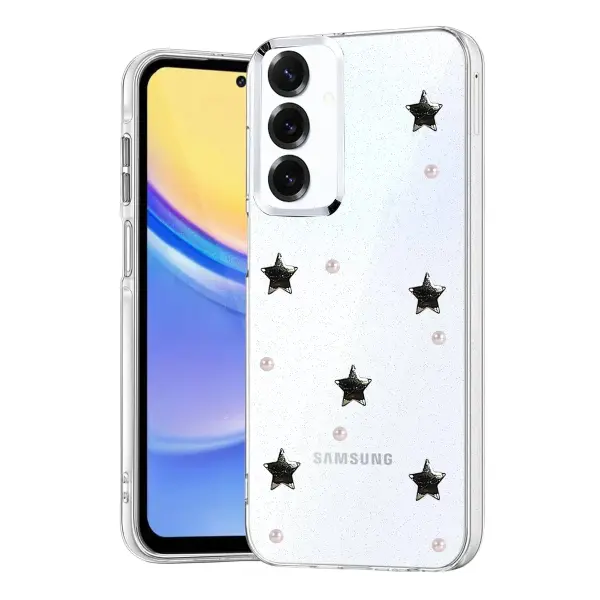 Samsung Galaxy S25 FE Fiyonk Desenli Kapak - Desen 7