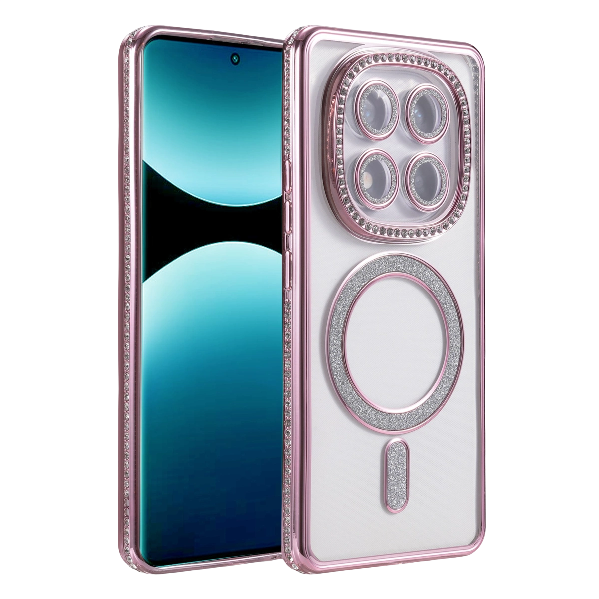 Xiaomi Redmi Note 15 4g Joke Simli Magneticsafe Kılıf - Pembe