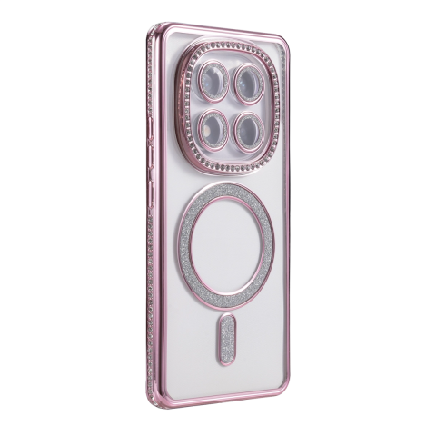 Xiaomi Redmi Note 15 4g Joke Simli Magneticsafe Kılıf - Pembe