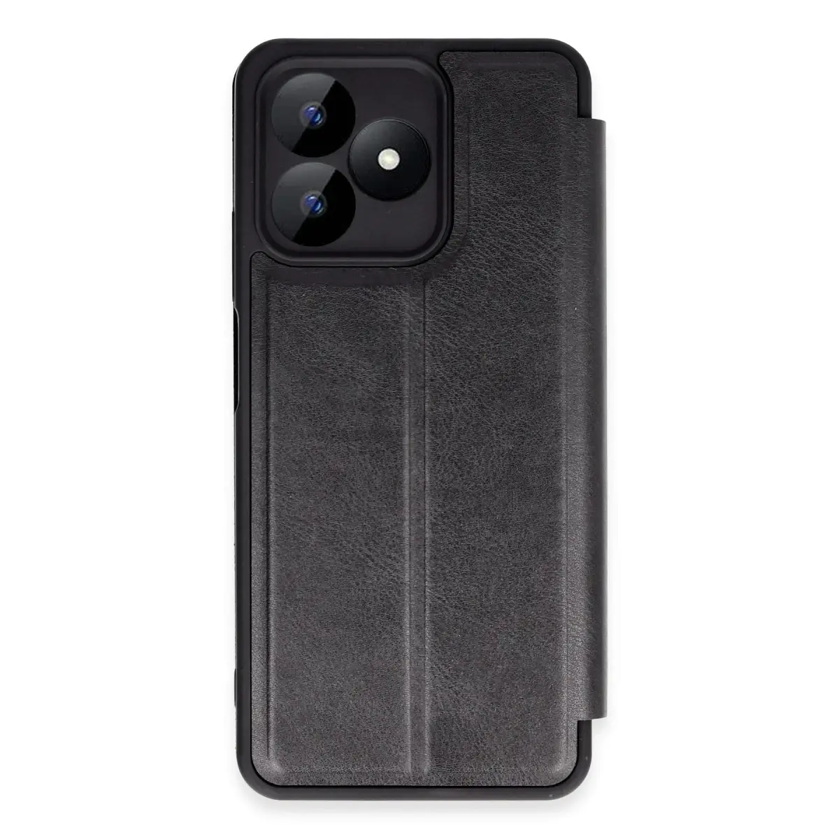 Realme Note 50 4G Kılıf Flip Cover - Siyah