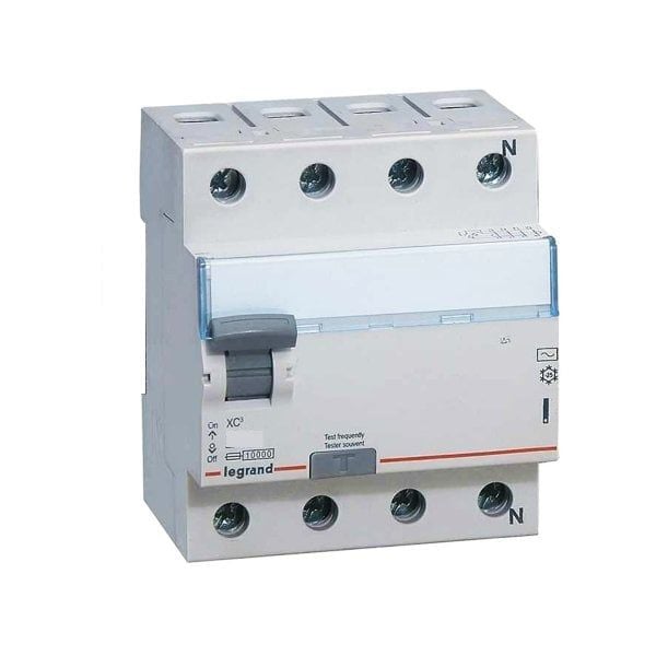Legrand 411696 F Tipi 63A 30mA 4 kutup Kaçak Akım Koruma Anahtarı