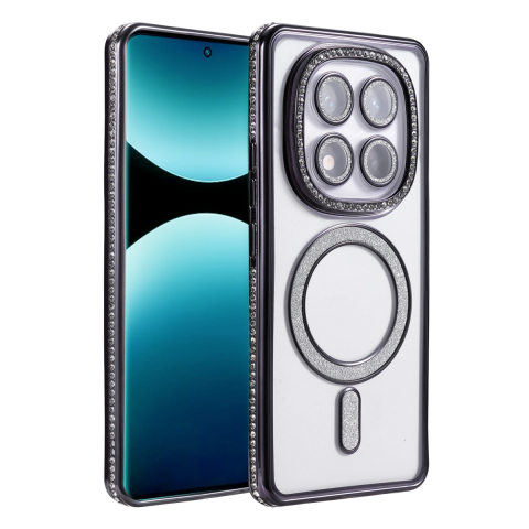 Xiaomi Redmi Note 15 4g Joke Simli Magneticsafe Kılıf - Siyah