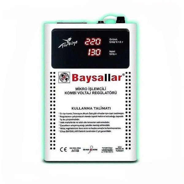 Baysallar 500 VA Kombi Regülatörü Mikro İşlemcili