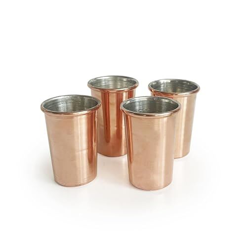 Bakır Shot Bardağı 30 ml 4'lü Set