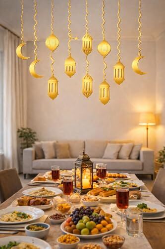 10'lu Gold Ramazan Tavan Süsü Sahur İftar
