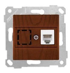 Mutlusan Rita Mek Tuş Telefon Priz i 1Xrj12 Ceviz 2200 125 0157