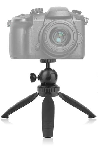 Pocket M2T 19 cm Mini Tripod ve Telefon Tutucu, 2,5 kg Kapasite, 360° Döner Kafa