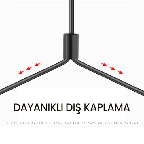 3.5 mm AUX to 2 Rca ses kablosu 1 Metre