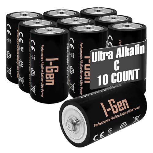LR14 Ultra Alkalin C Boy Pil 1.5V Orta Boy Pil (10,10'lu Paket)