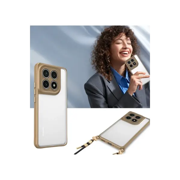 Xiaomi Mi 14T Kılıf Penta Silikon Kılıf - Çöl Titanyum