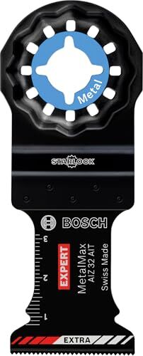 5x Expert MetalMax Aız 32 Aıt Daldırmalı Testere Bıçakları, Çelik, Paslanmaz çelik, Genişlik 32 mm