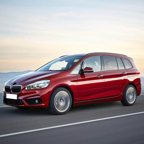 Koyu Gri Bijon Kapağı 5 Adet BMW 2 Serisi F46 Gran Tourer ile Uyumlu 2015-2021