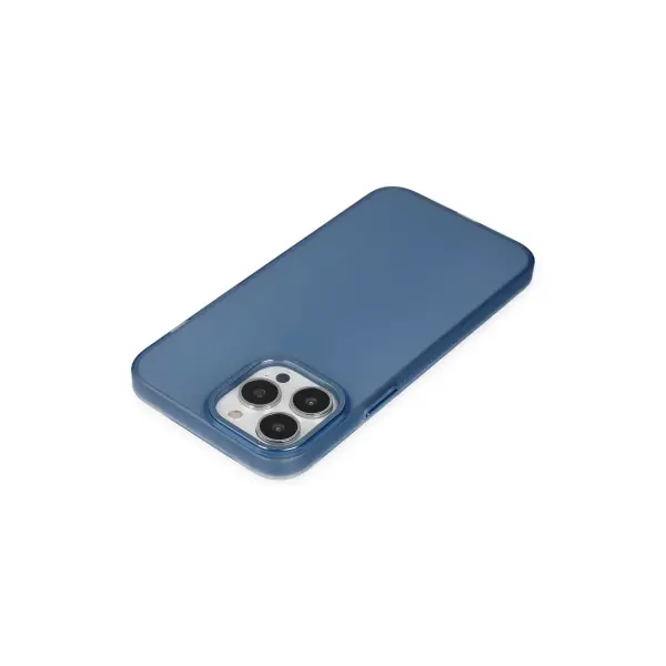 Apple iPhone 14 Pro Kılıf Modos Metal Kapak - Lacivert