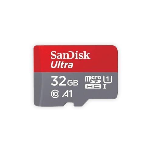 Ultra 32 GB microSDHC, 120 MB/s A1 Class 10 Uhs-I