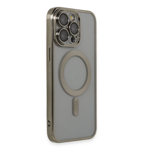 Apple İphone 14 Pro Max Kılıf Kross Magneticsafe Kapak - Titan Gri