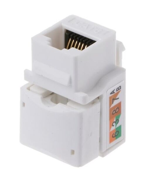 3552 Cat6 RJ45 Utp Keystone Patch Panel için Jack