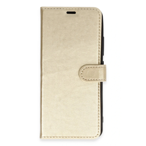 Tecno Spark 9 Pro Trend S Plus Kapaklı Kılıf - Gold