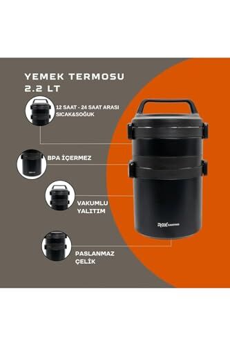 2.2 L Yemek Termosu