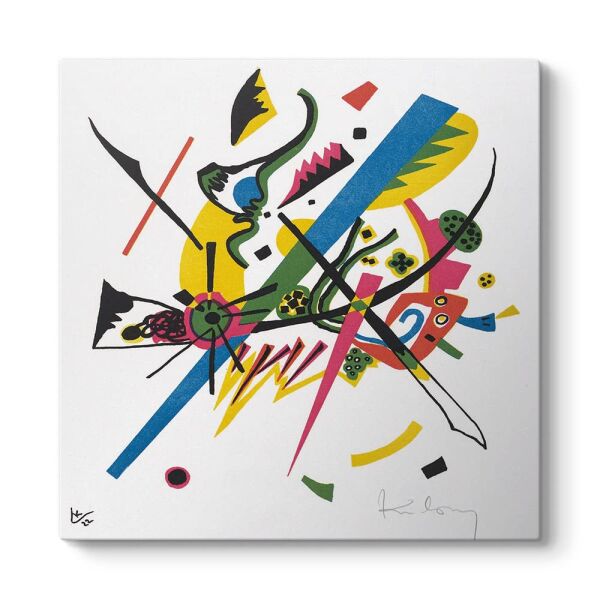 Wassily Kandinsky Küçük Dünya Tablosu 90 x 90