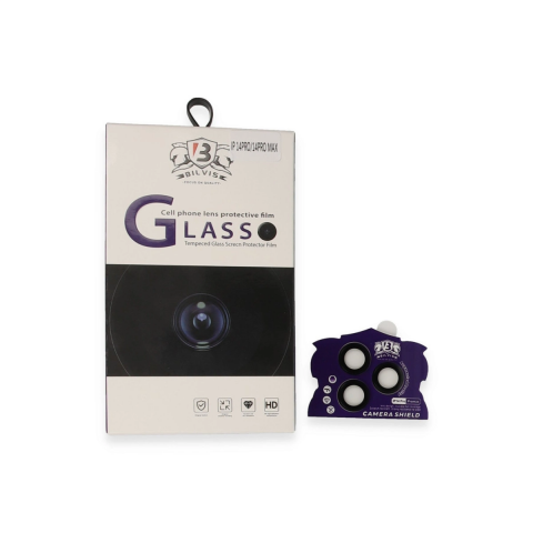 Apple İphone 15 Pro Max Bilvis Titan Kamera Lens - Siyah
