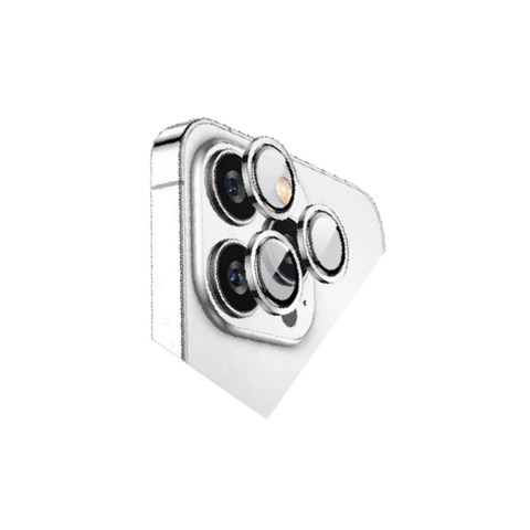Apple İphone 15 Pro Max Bilvis Titan Kamera Lens - Gümüş