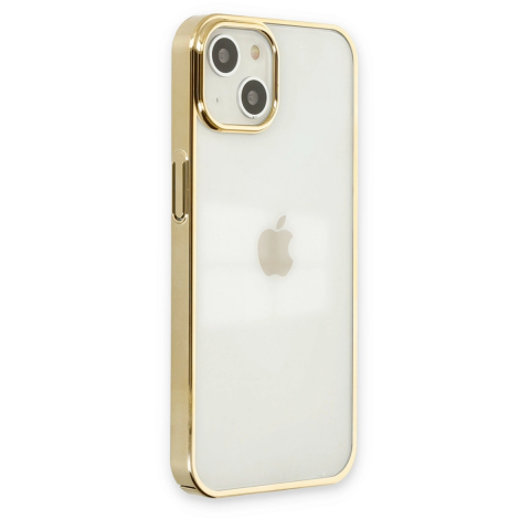 Apple İphone 14 Plus Kılıf Element Silikon - Gold