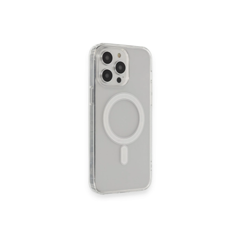 Apple İphone 14 Pro Kılıf Matte Şeffaf Magneticsafe - Şeffaf