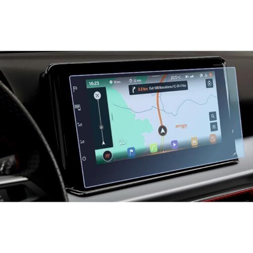Seat Tarraco Fr Multimedya 9.2 İnç ile Uyumlu Parlak Nano Ekran Koruyucu