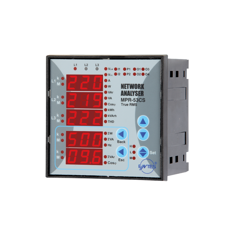 Entes MPR-53S-OG-DIN Şebeke Analizörü