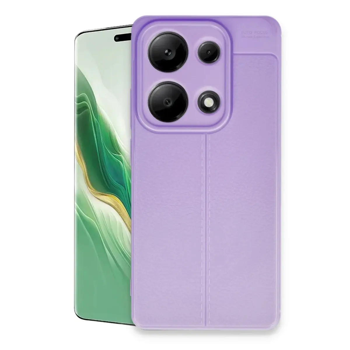 Xiaomi Redmi Note 13 Pro 4G Kılıf Auto Focus Kapak - Lila