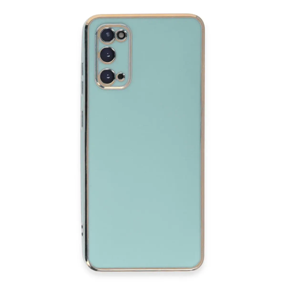 Samsung Galaxy S20 Kılıf Volet Silikon - Açık Yeşil