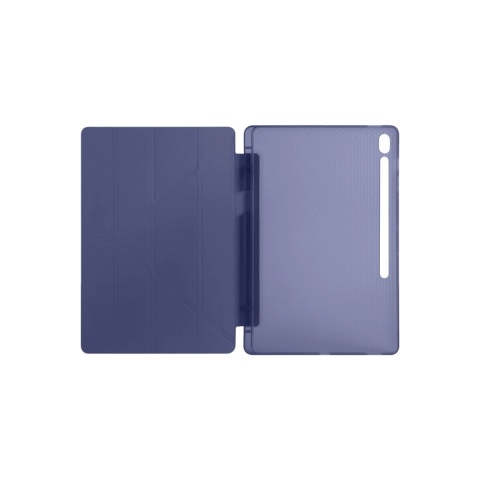 Apple İpad Pro 13 (2024) Kılıf Kalemlikli Hugo Tablet Kılıfı - Lacivert